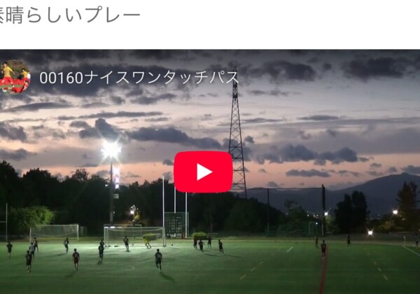 素晴らしいプレー